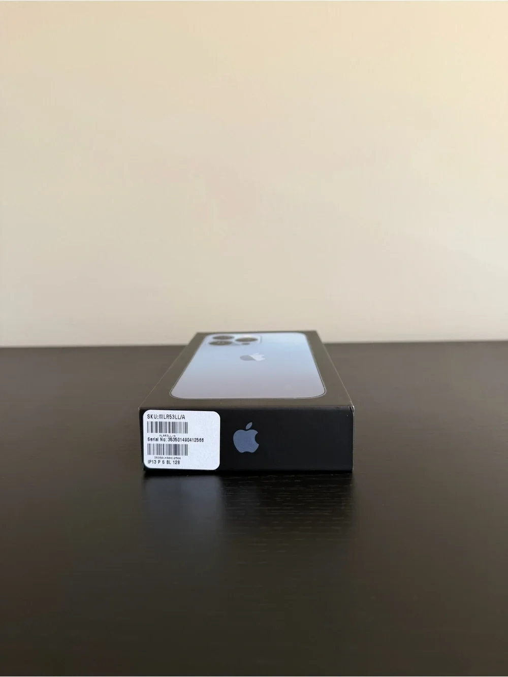 Apple iPhone 13 Pro Sierra Blue Retail Box Only w/ Inserts & SIM Tool - NO PHONE